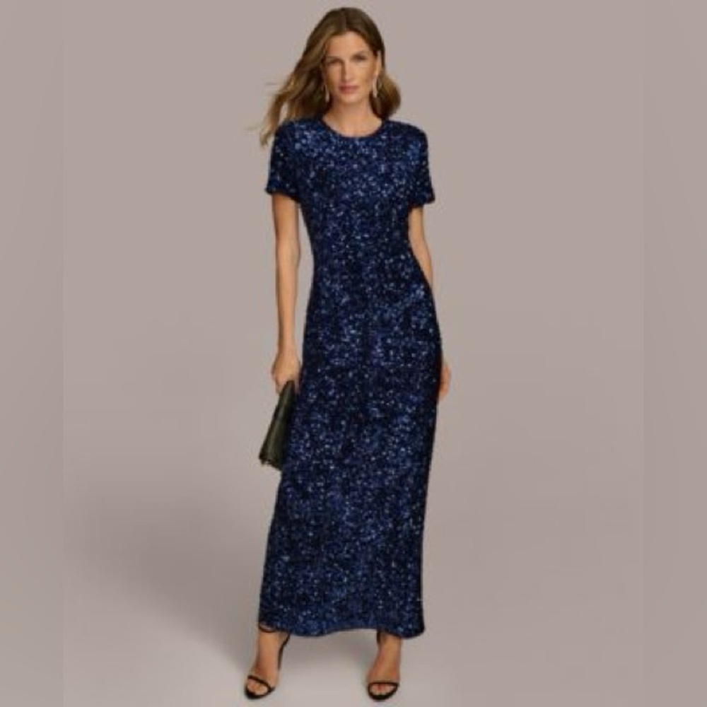 Donna Karan Sequin Dress
